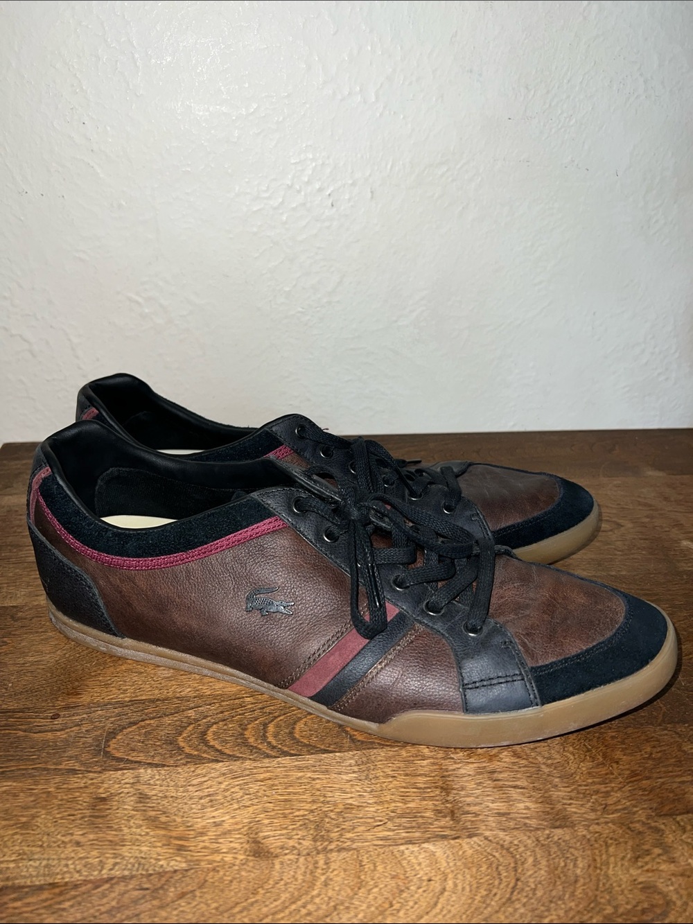 Mens 12 Lacoste Rayford 3 shoes mint condition